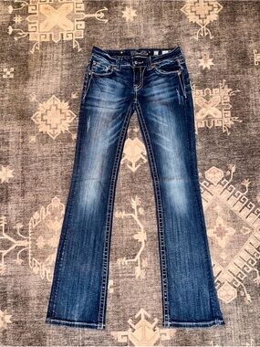 Miss Me Women's Dark Blue Bootcut Jeans